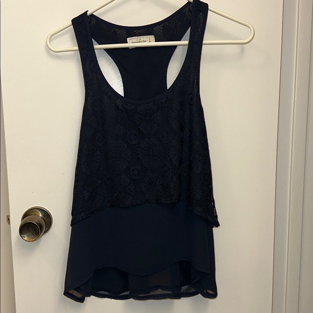 Abercrombie and Fitch Navy Blue tank